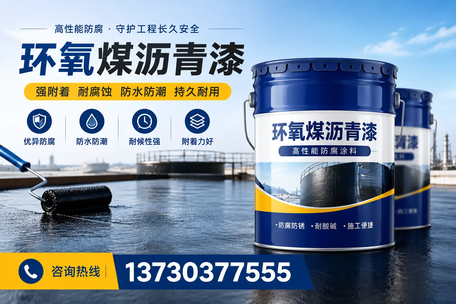 如何判断环氧煤沥青漆的质量？胡杨河消费者指南